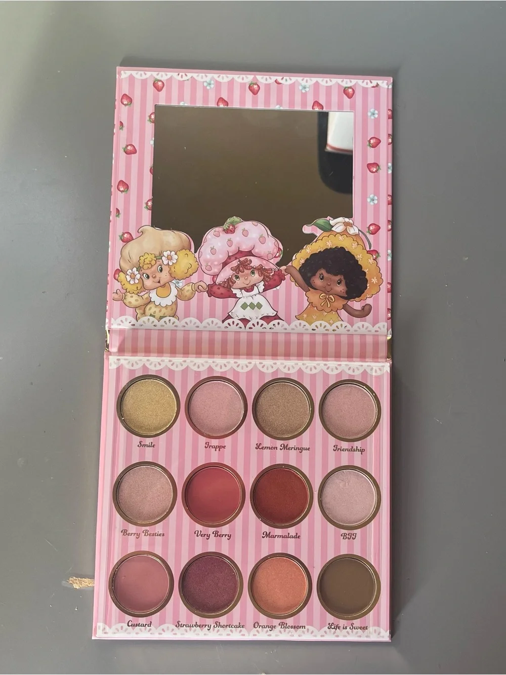 Strawberry Shortcake Eyeshadow Palette - 12 Shade Women Makeup- NIB